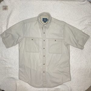 Vintage Woolrich Aspen Stone Short Sleeve Shirt: Size Medium